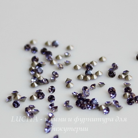 1028 Стразы Сваровски Tanzanite PP 6 (1,3-1,35 мм), 20 штук