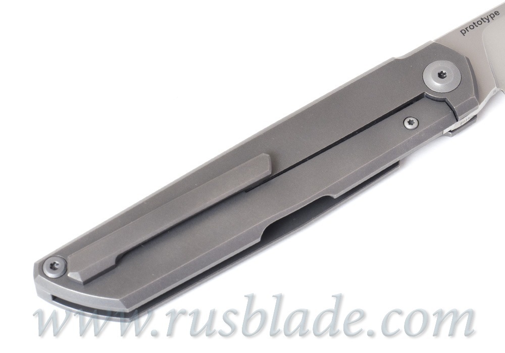 Cheburkov Dragon M390 front flipper prototype - фотография 