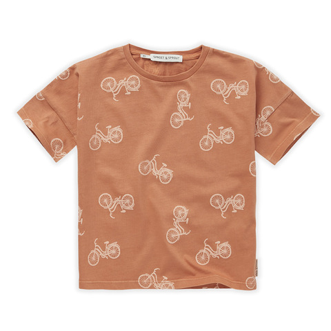 Футболка от Sproet & Sprout (Модель Wide Bicycle Print)
