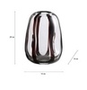 Ваза Black strip vase — фото 10