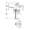 GROHE Eurodisc Cosmopolitan 3246920E Смеситель для раковины