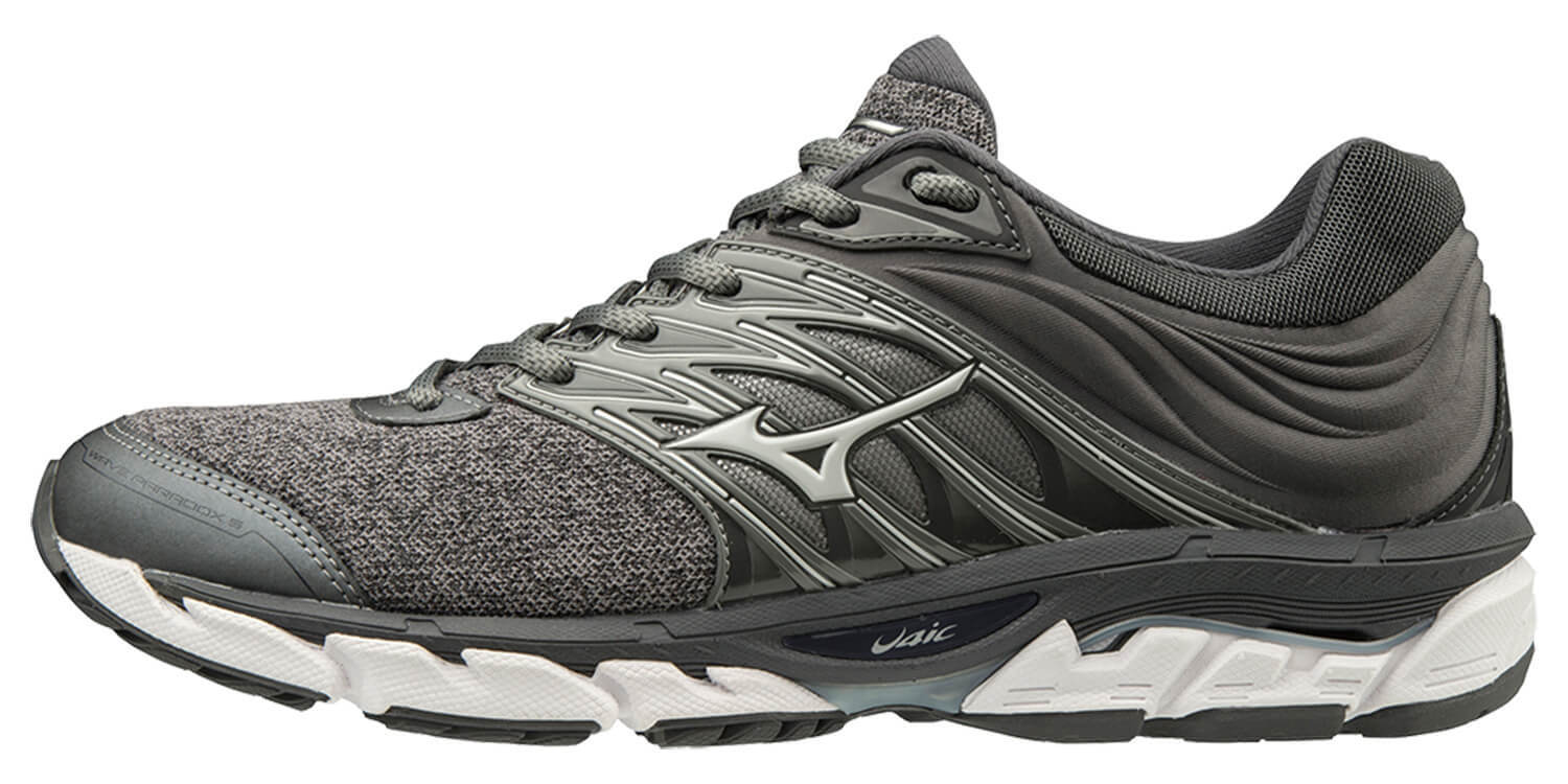 Mizuno Wave Paradox 5 кроссовки для бега мужские серые - 5