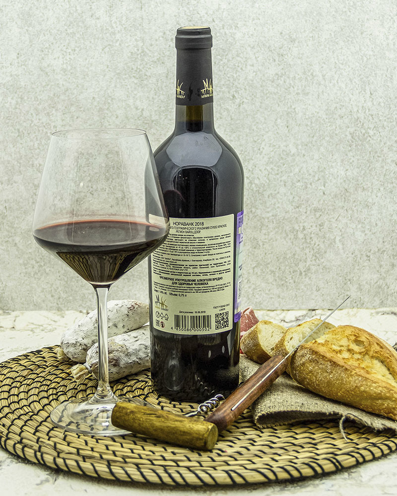 Вино Maran Winery Нораванк Красное Сухое 2018 г.у. 14% 0,75 л, Армения