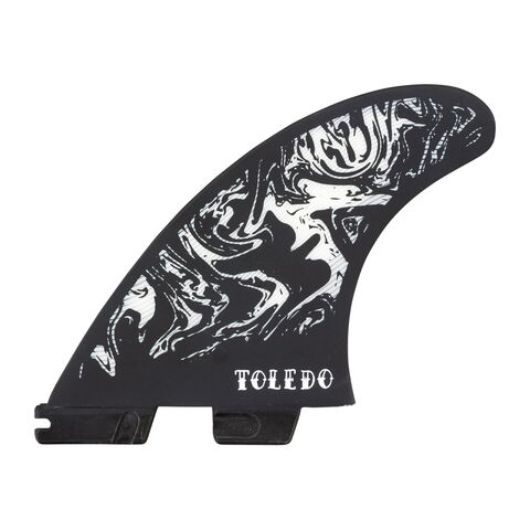 FCS II FT PC Black/White Thruster