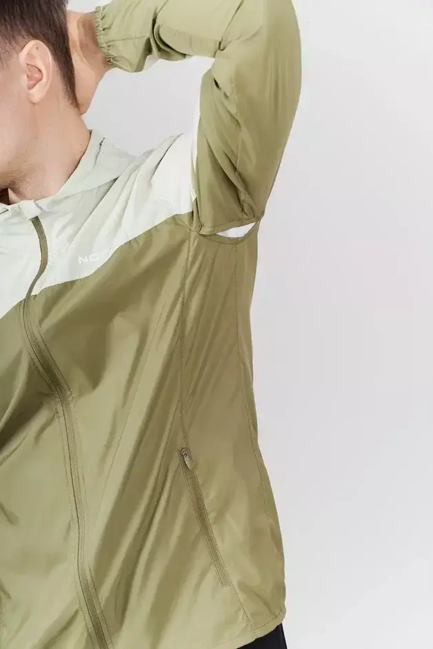 Мужской костюм для бега Nordski Rain Pro green-olive - 4