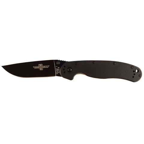 Складной нож Крыса, Ontario 8846 RAT 1 Black