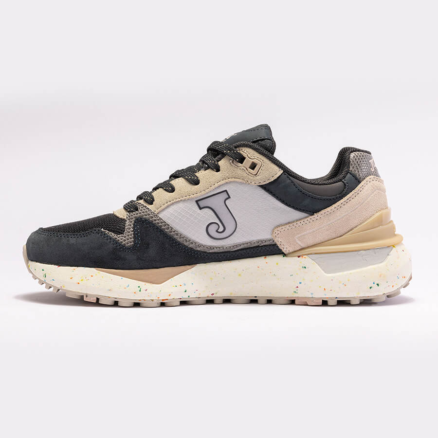 Женские кроссовки для бега Joma Serie Lady серо-розовые - 4