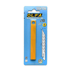Лезвие сменное для ножа OLFA OL-SAB-10B (10 шт)
