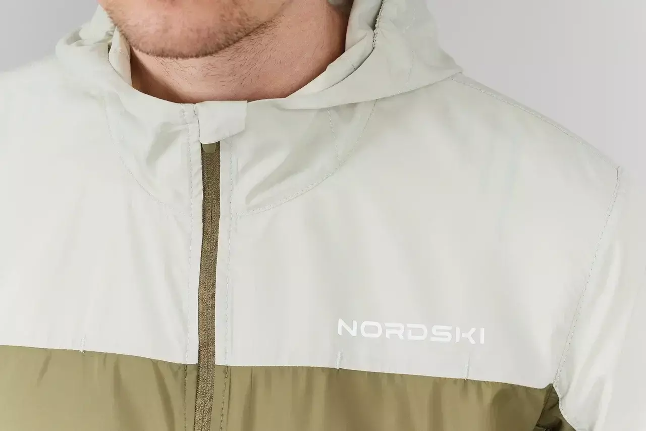 Мужской костюм для бега Nordski Rain Pro green-olive - 5