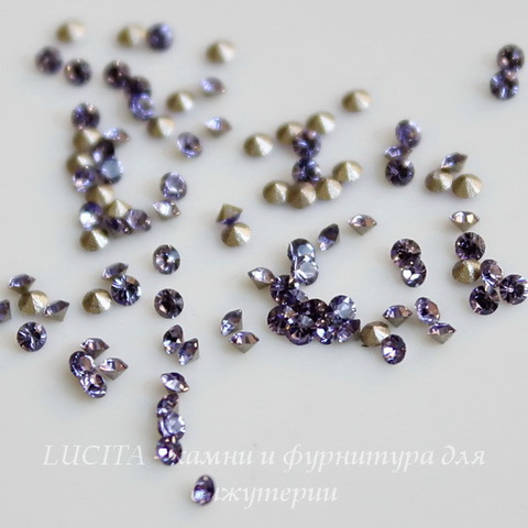 1028 Стразы Сваровски Tanzanite PP 6 (1,3-1,35 мм), 20 штук