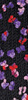 Пряжа Alize Superlana Maxi Flower 6218 (черный,сирень,лиловый,пудра,алый)