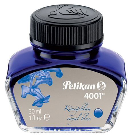 Флакон с чернилами Pelikan Ink 4001 76, Royal Blue, 30 ml (301010)