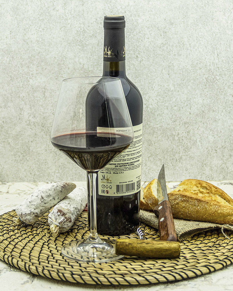Вино Maran Winery Нораванк Красное Сухое 2018 г.у. 14% 0,75 л, Армения