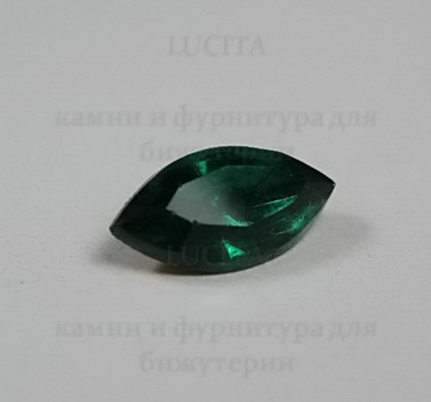 Ювелирные стразы Preciosa Emerald (10х5 мм) ()