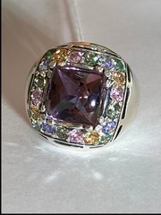 Милан (кольцо  из серебра)
