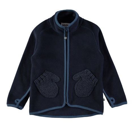 Куртка флисовая Molo Ushi Blue Wing Teal