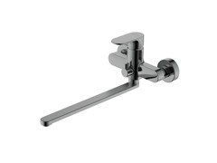 Aquatek Альфа AQ1942BGM Смеситель для ванны с длинным изливом, оружейная сталь фото