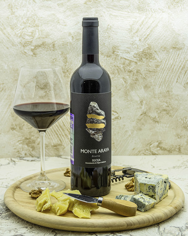 Вино Bodegas Del Medievo Монте Арайя Резерва Красное сухое 2014 г.у. 13,5% 0,75 л, Испания