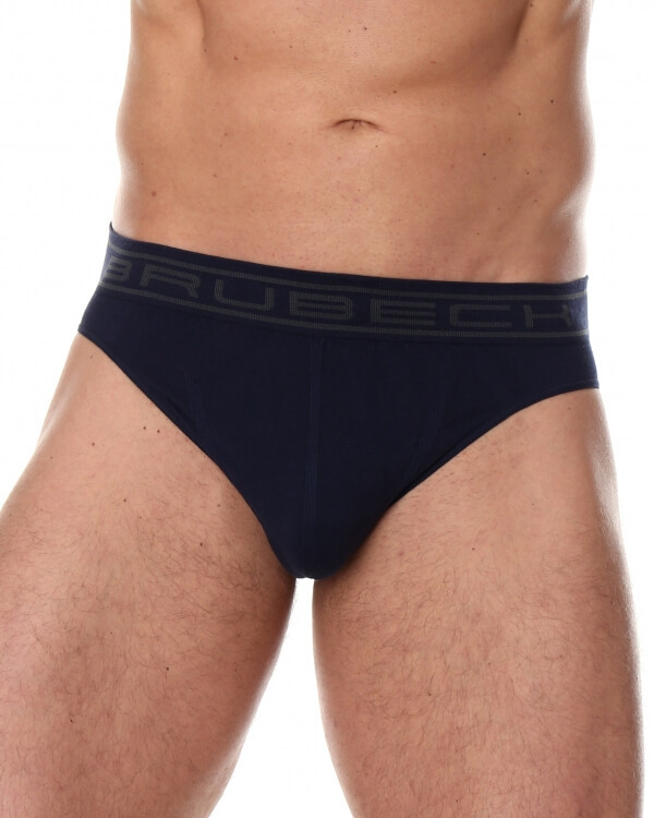 Мужские трусы слипы Brubeck Comfort Cotton темно-синие