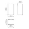 Mediclinics PP1065C Урна, 65л