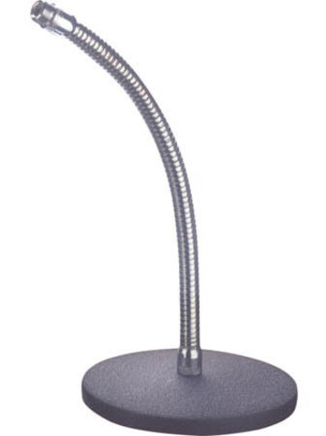 ROCKDALE TM31 настольная микрофонная стойка на кругл. основании (д 15,5 см) с держателем gooseneck (дл. 254 мм)