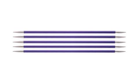 Спицы чулочные "Zing" 3,75мм/15см, KnitPro, 47008