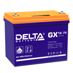 Аккумулятор DELTA GX 12-75