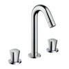 Hansgrohe Logis 71133000 Смеситель для раковины двухвентильный на 3 отверстия с донным клапаном