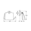 GROHE Essentials 40367DL1 Держатель туалетной бумаги