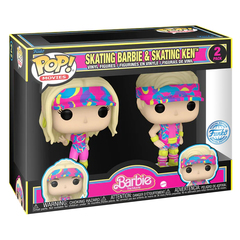 Funko POP! Barbie: Skating Barbie & Skating Ken (Exc) 2PK