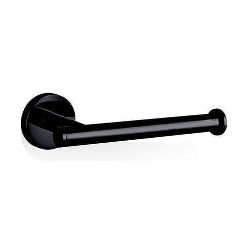 Decor Walther Basic 0530060 Держатель туалетной бумаги, цвет: чёрный