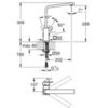 GROHE Eurocube 31255DC0 Смеситель для мойки