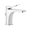 Gessi Rilievo 59005#031 Смеситель для раковины на 1 отв. с донным клапаном h=156мм, излив 131мм , цвет: хром