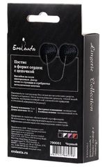 Erolanta Пэстисы в форме сердец, Черные с цепочкой оборот коробки