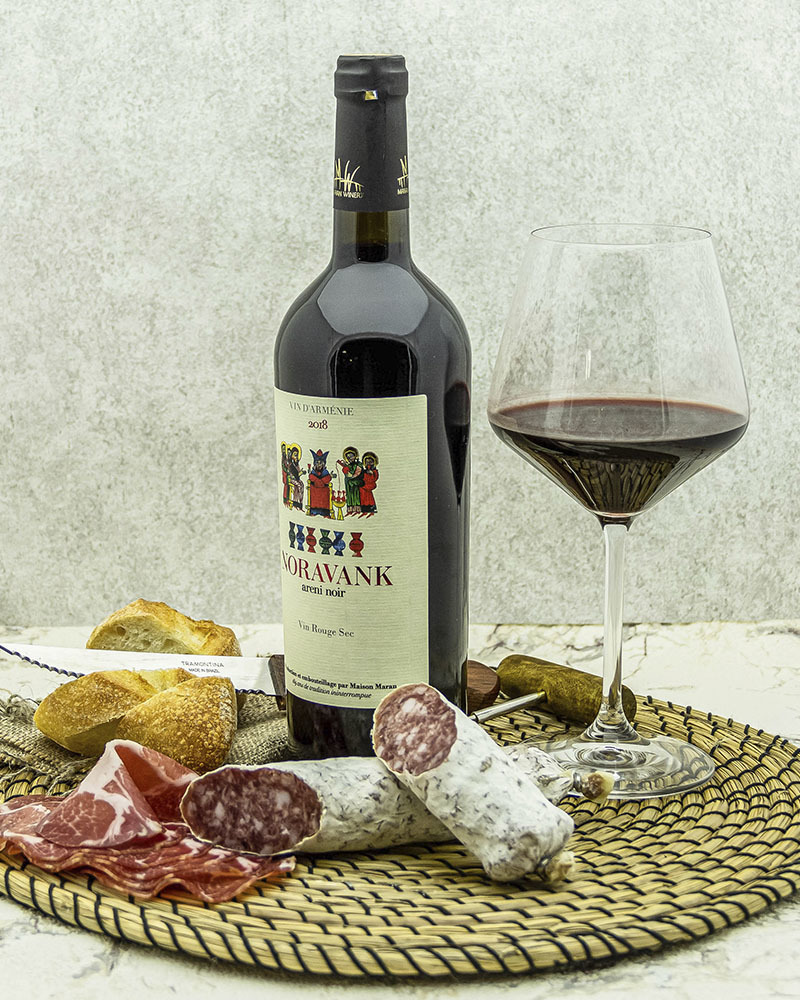 Вино Maran Winery Нораванк Красное Сухое 2018 г.у. 14% 0,75 л, Армения