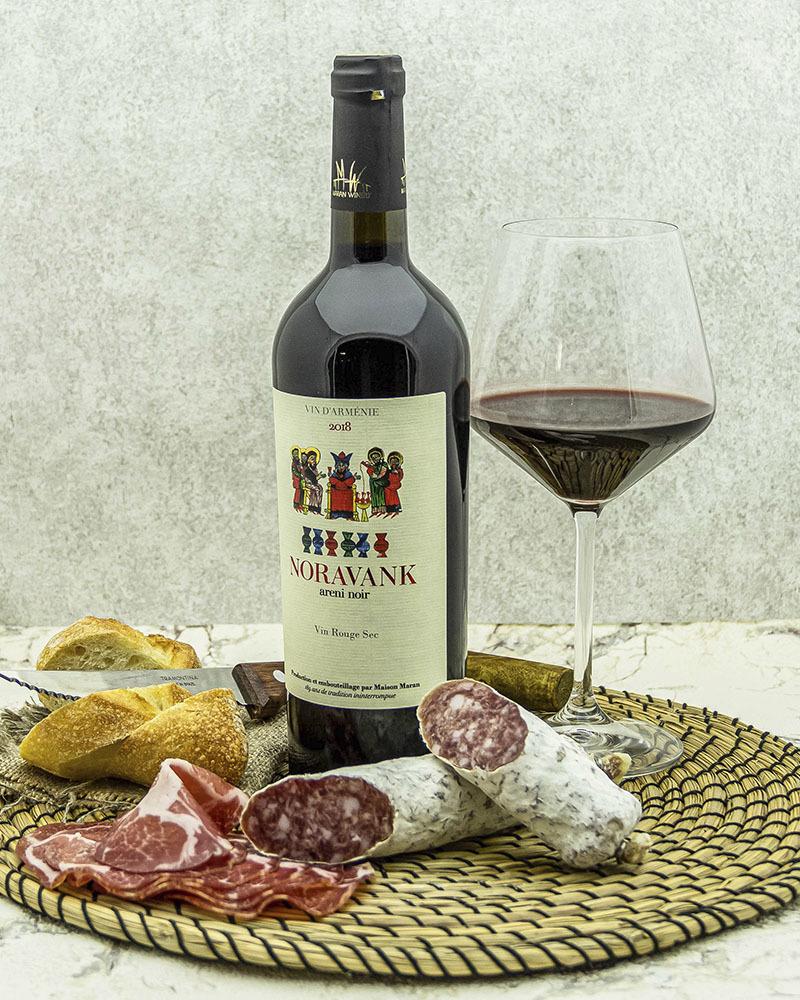 Вино Maran Winery Нораванк Красное Сухое 2018 г.у. 14% 0,75 л, Армения