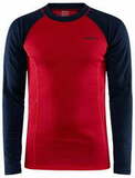 Теплый Комплект термобелья Craft Core Warm Baselayer Set Navy-Red мужской