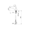 Delabie 700000 Смеситель TEMPOMIX 2 (раковина) F3/8", ~7 сек. + запорные вентили