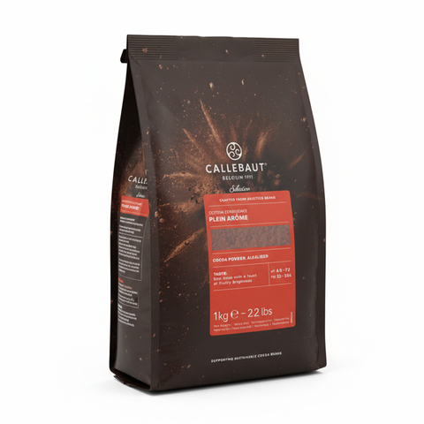 Какао порошок Callebaut Plein Arome 22/24%, 1 кг (DCP-22ZEPLA-89B)