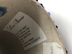 Кашемир 70% с шелком 30%  и пайетками  LORO PIANA Royal 300 фиолетовый