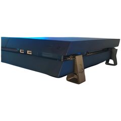 Подставка ножки для консоли Sony Playstation 4 fat с логотипом (белый)