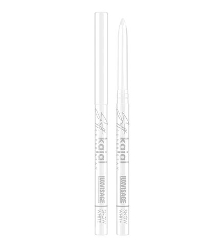 LuxVisage Карандаш-каял для глаз механический Soft kajal super stay Snow white