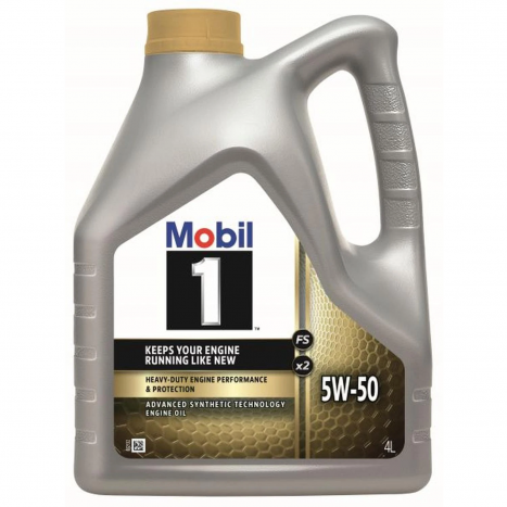 Моторное масло Mobil 1 FS X2 5W-50 синтетическое 4л