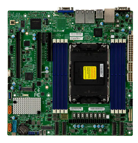 Материнская плата mATX Supermicro MBD-X13SEM-F-B