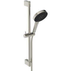 Ideal Standard Solos A7897GN Душевой гарнитур со штангой 600 мм PVD Silver Storm (Серебряный Шторм) фото