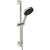 Ideal Standard Solos A7897GN Душевой гарнитур со штангой 600 мм PVD Silver Storm (Серебряный Шторм)