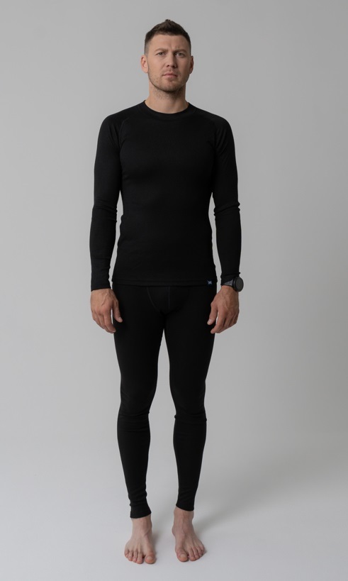 Мужской комплект термобелья Nordski Warm black - 6