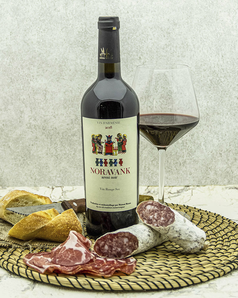 Вино Maran Winery Нораванк Красное Сухое 2018 г.у. 14% 0,75 л, Армения