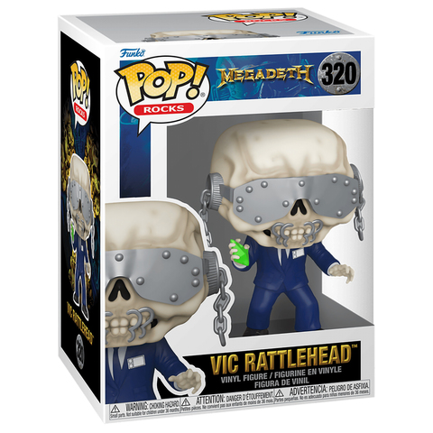 Funko POP! Megadeth: Vic Rattlehead (320)