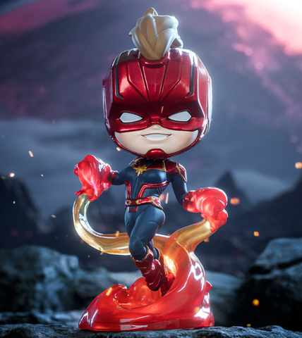 Фигурка POP MART Marvel. The Avengers: Infinity Saga Series - Hidden Captain Marvel
